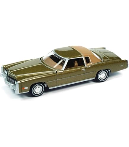 Amazon.com: Autoworld CP7719 1975 Cadillac Eldorado Black with